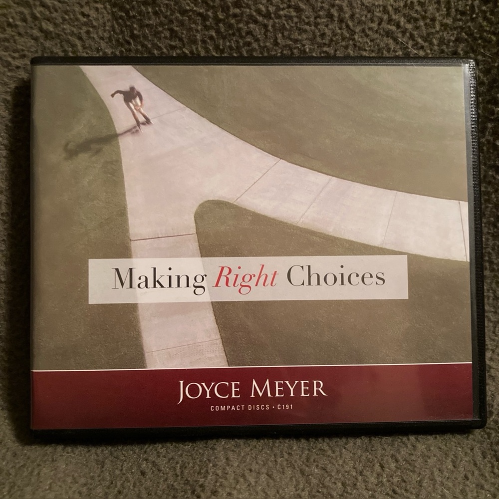 Like New Joyce Meyer 5 CD Teaching Series: Making Right Choices